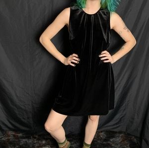 Black Velvet Dress